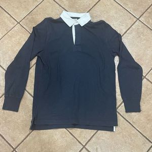 Vintage Champion Long Sleeve Polo L